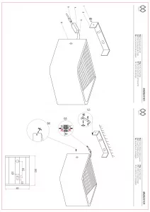 Настенный светильник De Markt Котбус белый 492023101