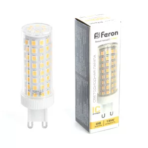 Лампа светодиодная Feron LB-437 G9 15W 175-265V 2700K