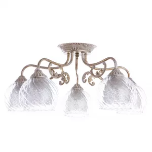 Потолочная люстра Arte Lamp CHARLOTTE Золотистый A7062PL-5WG