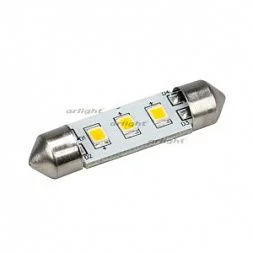 Автолампа ARL-F37-3E Warm White (10-30V, 3 LED 2835) (ANR, Открытый)