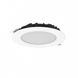 Cветильник светодиодный "ВАРТОН" DL-SLIM круглый встраиваемый 221*38мм 30W 3000K IP44 монтажный диаметр 195 мм DALI