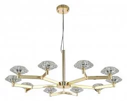 Люстра Crystal Lux REBECA SP10 GOLD