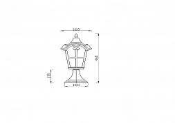 Ландшафтный светильник Maytoni Outdoor O413FL-01BZ