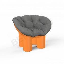 Кресло SLON Kids Orange / Graphite