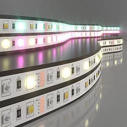 Светодиодная лента Лента светодиодная 24V 14,4W 60Led 5050+5050 IP20 MIX RGB/теплый белый, 5м Elektrostandard a053728