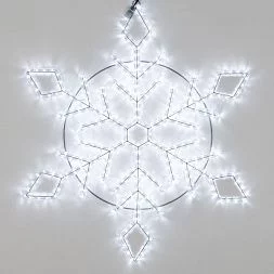 Фигура ARD-SNOWFLAKE-M9-900x900-360LED White (230V, 22W) (Ardecoled, IP65)