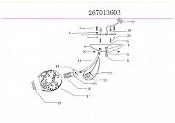 Потолочный светильник MW-Light Фиеста хром 267013603