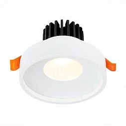 Светильник встр. Белый LED 1*10W 3000K 750Lm Ra>90 38° IP20 D100xH75 170-240V Встраиваемые светильники ST751.538.10