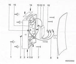 Настенный светильник MW-Light Котбус хром 492020802