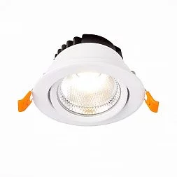 Светильник встр. Белый LED 1*24W 4000K 1 800Lm Ra80 24° IP20 D138xH88 220-240V Встраиваемые светильники ST211.548.24.24