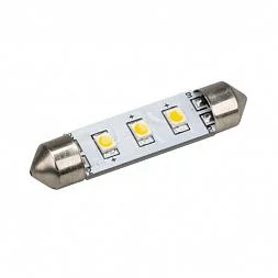 Автолампа ARL-F42-3E Warm White (10-30V, 3 LED 2835) (ANR, Открытый)